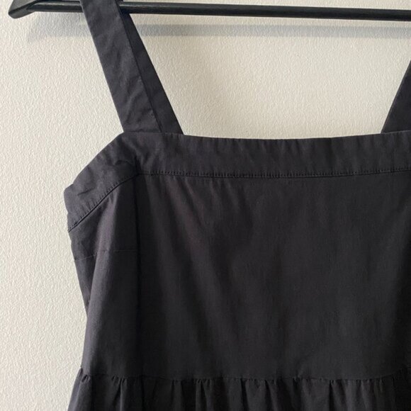 Tentree Black Ectretch Cotton Tiered Dress - Picture 7 of 10